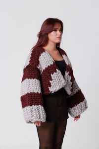  Bloodmoon Fog Colossal Knit Cardigan