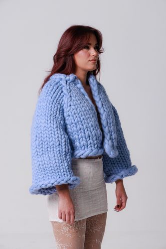 Arctic Night Colossal Knit Cardigan